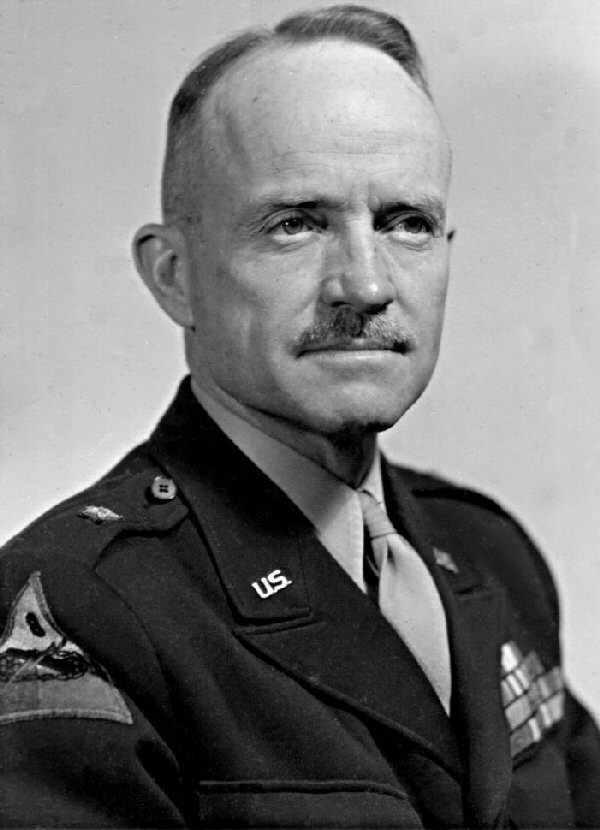 Major General John M. Devine, the 8th Armored
        Division commanding general, decided that 2LT
        Schneeweis and the three enlisted men must be
        prosecuted for war crimes. (Photo courtesy of author)
